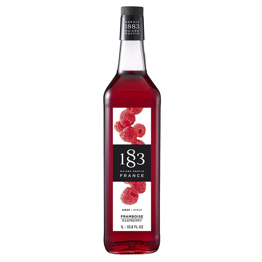 Сироп 1883 Малина натуральная (Raspberry without coloring), 1 л